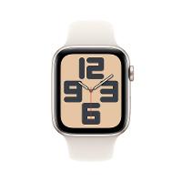 Apple Watch SE GPS + Cellular • Caixa estelar de alumínio – 44 mm • Pulseira esportiva estelar – P/M - 2