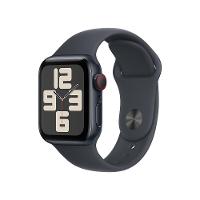 Apple Watch SE GPS + Cellular • Caixa meia-noite de alumínio – 40 mm • Pulseira esportiva meia-noite – M/G - 1