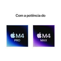 Apple MacBook Pro 16", M4 Pro, CPU de 14 núcleos, GPU de 20 núcleos, 24GB RAM, 512GB SSD - Preto-espacial - 3
