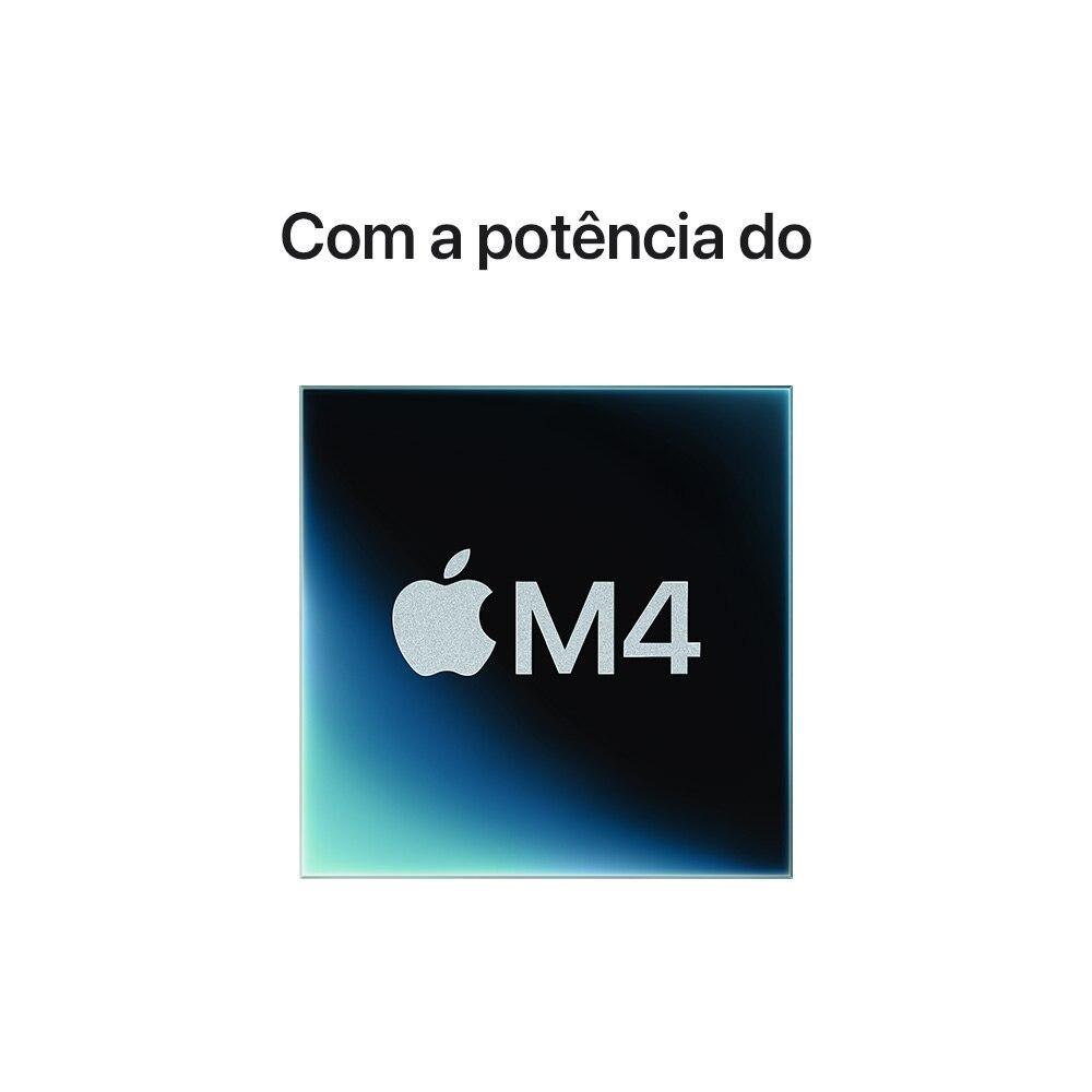 Apple MacBook Pro 14", M4, CPU de 10 núcleos, GPU de 10 núcleos, 16GB RAM, 512GB SSD - Preto-espacial - 3