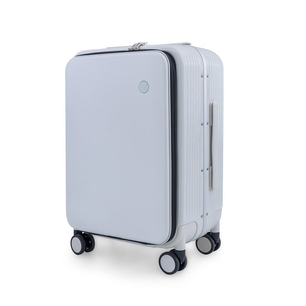 Mala de Bordo com localizador e compartimento para MacBook e iPad, Originais iPlace, Off White - 1