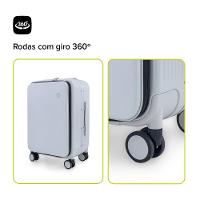 Mala de Bordo com localizador e compartimento para MacBook e iPad, Originais iPlace, Off White