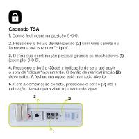 Mala de Bordo com localizador e compartimento para MacBook e iPad, Originais iPlace, Off White - 5