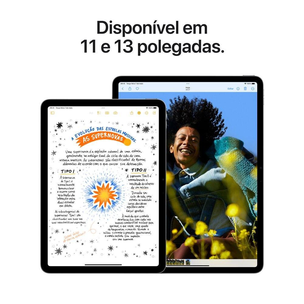 iPad Air 11" M2, 6ª geração, Wi-Fi, 1TB - Azul - 5