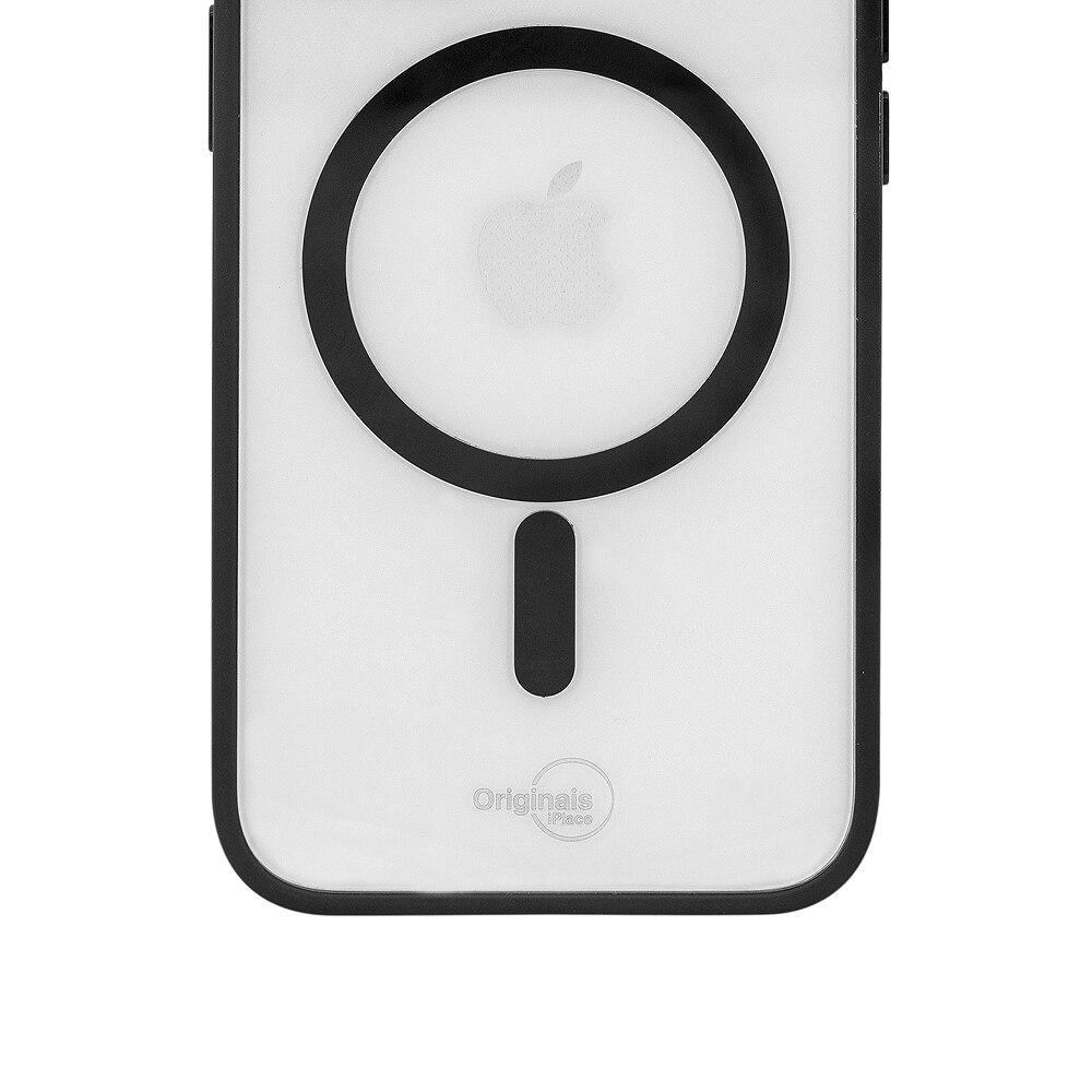 Capa iPhone 15 Originais iPlace, Poli com Proteção de Câmera e Indução, Preta  - 3
