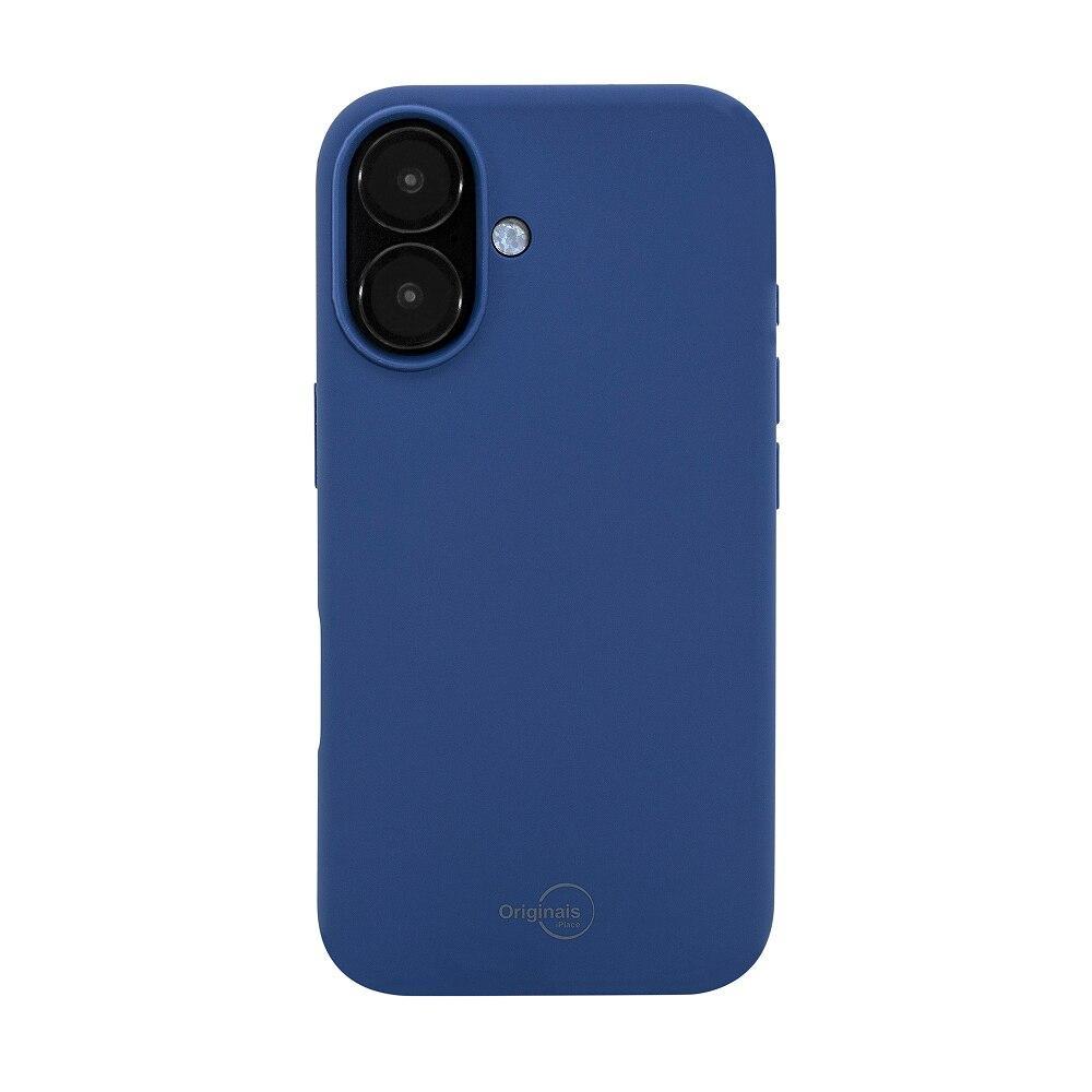 Capa iPhone 16 Originais iPlace, Silicone Essential, Azul  - 1