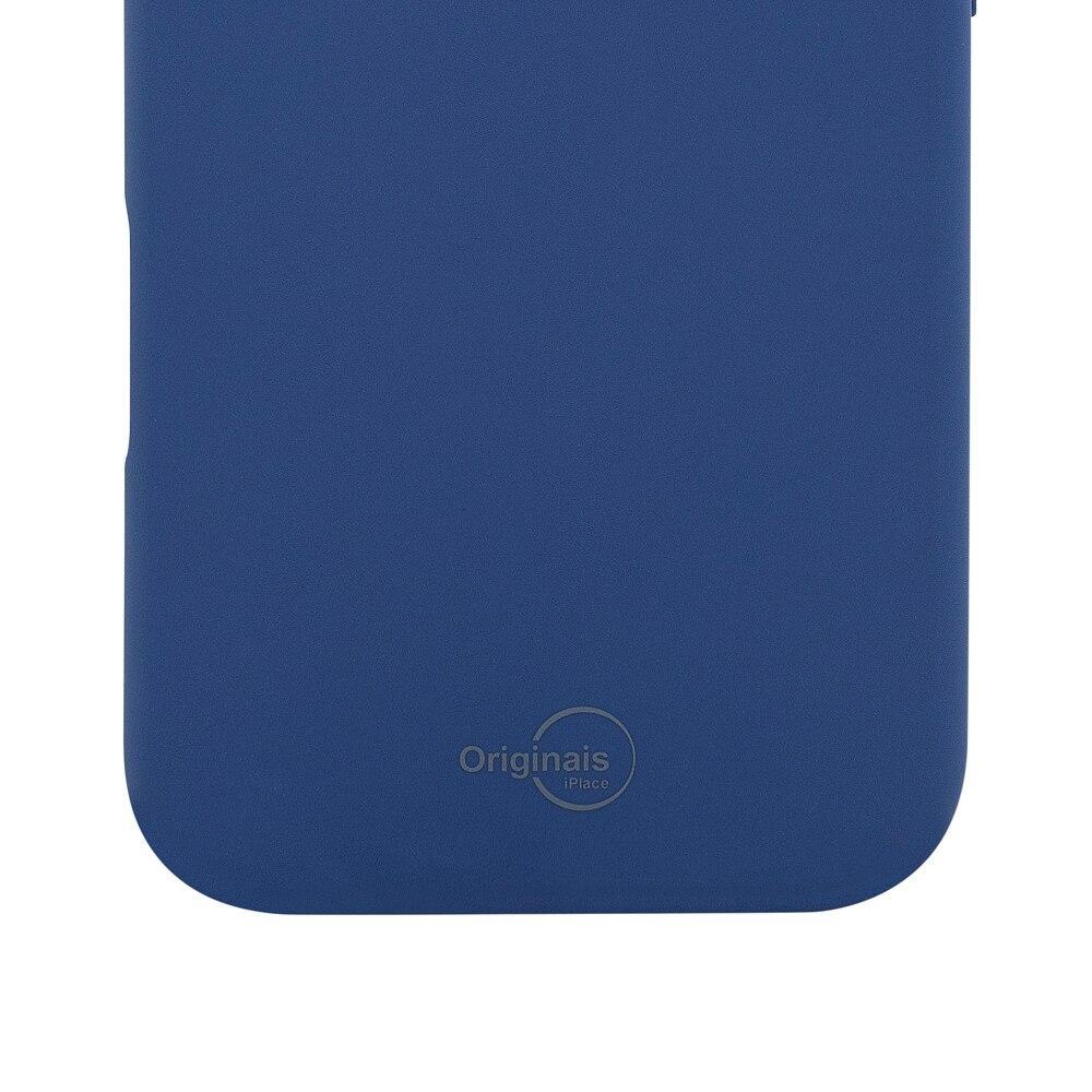 Capa iPhone 16 Originais iPlace, Silicone Essential, Azul  - 3