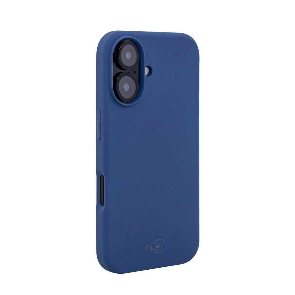Capa iPhone 16 Originais iPlace, Silicone Essential, Azul  - 8