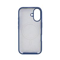 Capa iPhone 16 Originais iPlace, Silicone Essential, Azul  - 5