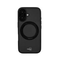 Capa iPhone 16 Originais iPlace, Stand Preta - 1