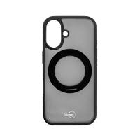 Capa iPhone 16 Originais iPlace, Stand Preta - 2