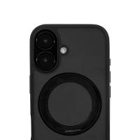 Capa iPhone 16 Originais iPlace, Stand Preta - 3