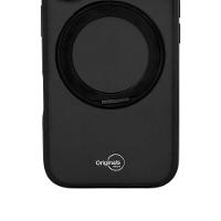 Capa iPhone 16 Originais iPlace, Stand Preta