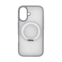 Capa iPhone 16 Originais iPlace, Stand Cinza - 2