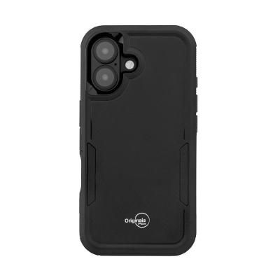 Capa iPhone 16 Originais iPlace, Force, Preto