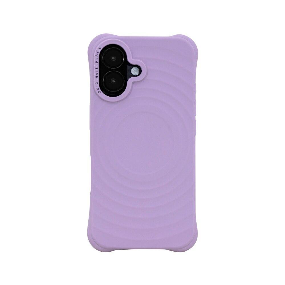 Capa iPhone 16 Originais iPlace, Drop Lilás - 1