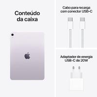 Apple iPad Air 11" M3, 7ª geração, Wi-Fi, 512GB - Roxo - 10