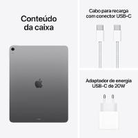 Apple iPad Air 13" M3, 7ª geração, Wi-Fi, 128GB - Cinza-espacial - 10