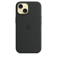 Capa com MagSafe para iPhone 15, Apple, Silicone, Preto  - 3
