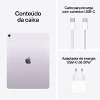 Apple iPad Air 13" M3, 7ª geração, Wi-Fi, 512GB - Roxo - 10