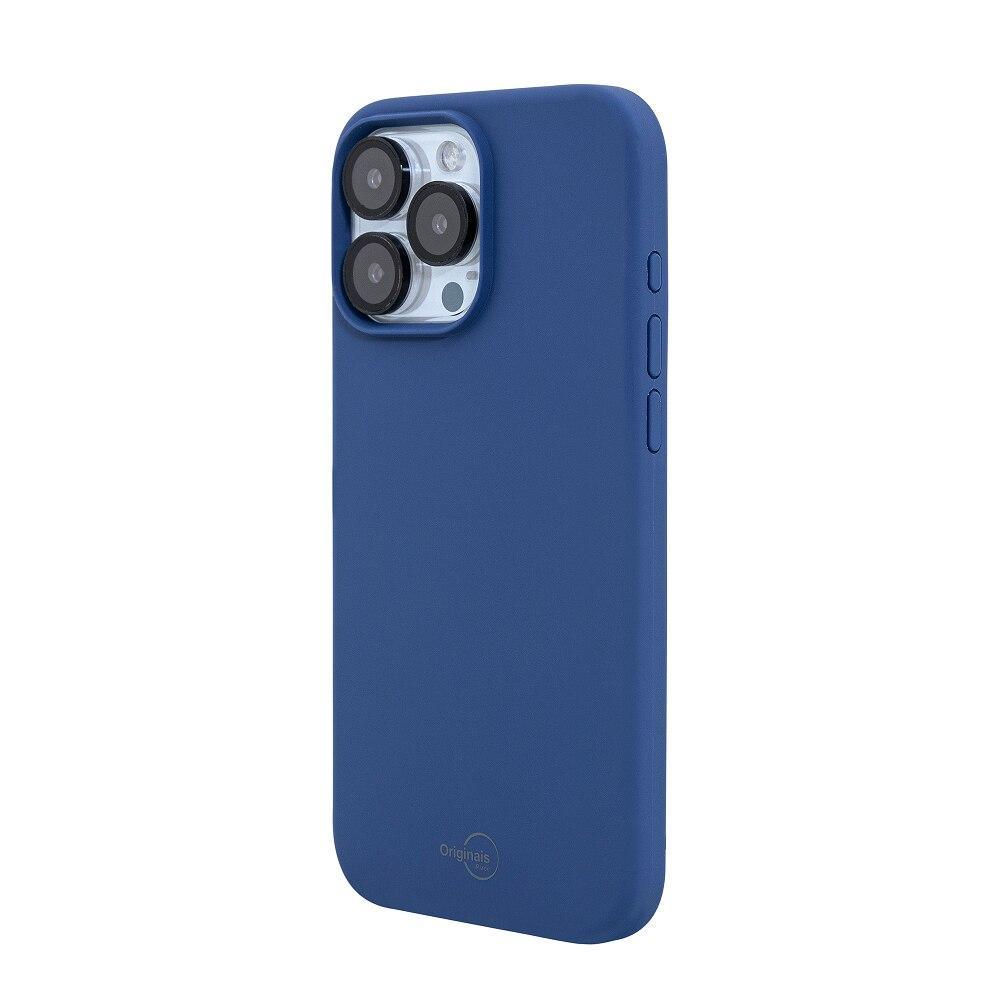 Capa iPhone 16 Pro Max Originais iPlace, Silicone Essential, Azul  - 7