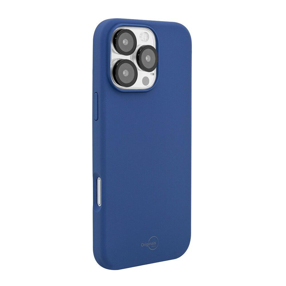 Capa iPhone 16 Pro Max Originais iPlace, Silicone Essential, Azul  - 8