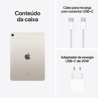 iPad Air 11" M2, 6ª geração, Wi-Fi + Cellular, 1TB - Estelar - 10