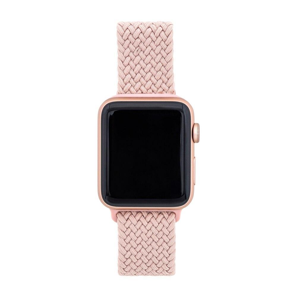 Pulseira Tramada Com Fecho Magnético para Apple Watch 38/40/41 mm, Originais iPlace, Nude - 5