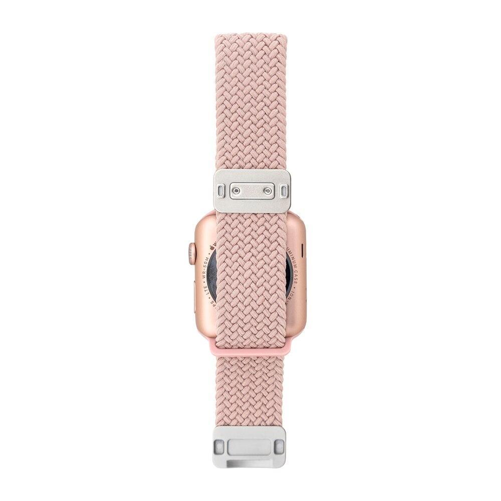 Pulseira Tramada Com Fecho Magnético para Apple Watch 38/40/41 mm, Originais iPlace, Nude - 7