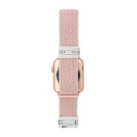 Pulseira Tramada Com Fecho Magnético para Apple Watch 38/40/41 mm, Originais iPlace, Nude - 7