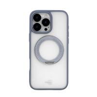 Capa iPhone 16 Pro Originais iPlace, Stand Cinza - 1