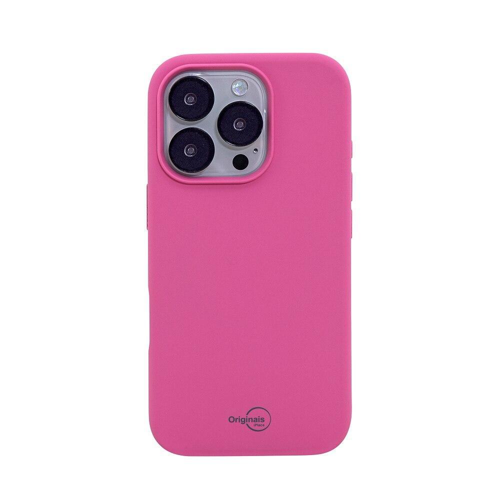 Capa iPhone 16 Pro, Originais iPlace, Silicone Essential, Pink   - 1