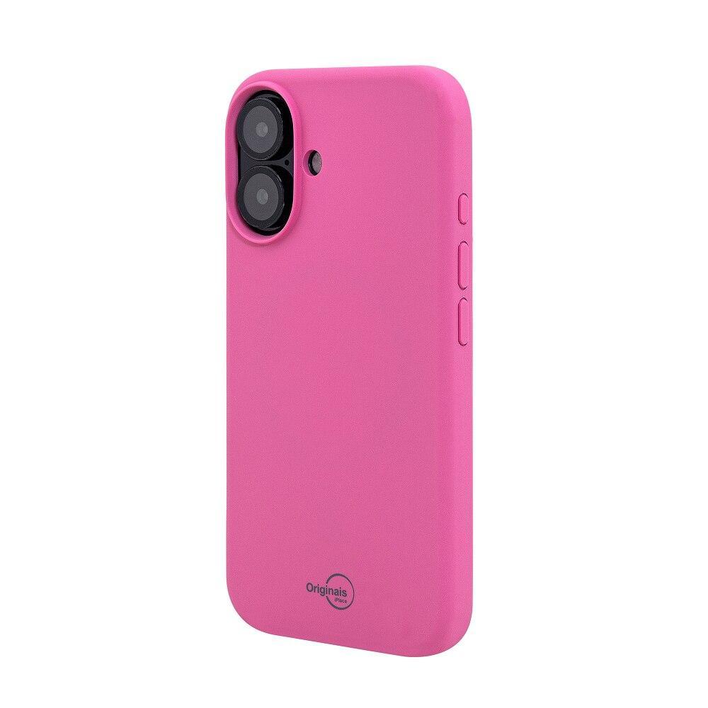 Capa iPhone 16, Originais iPlace, Silicone Essential, Pink  - 6