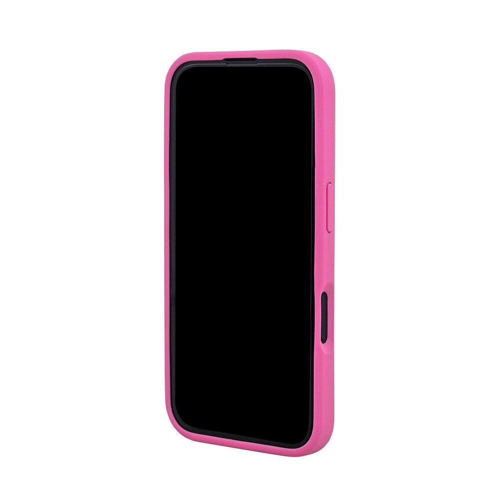 Capa iPhone 16, Originais iPlace, Silicone Essential, Pink  - 7