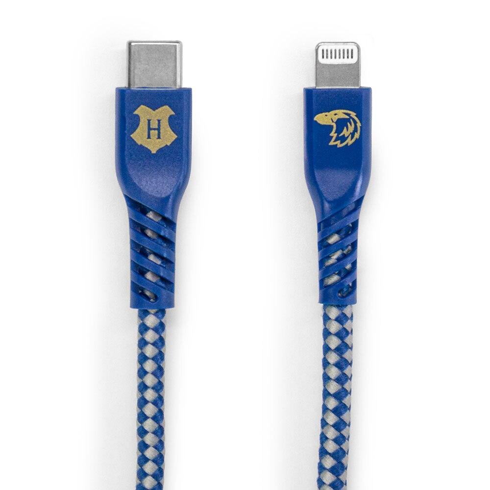 Cabo Lightning para USB-C Azul | Corvinal Harry Potter - iWill - 1