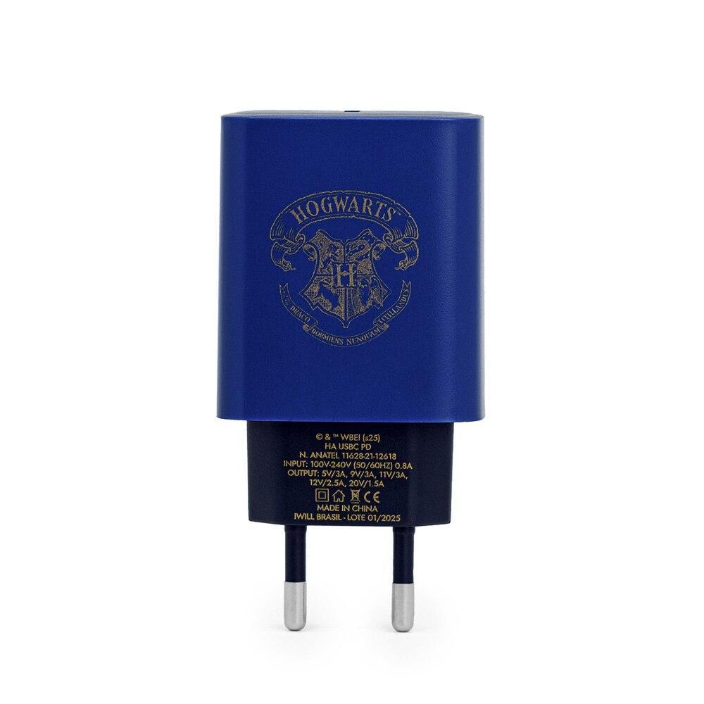 Carregador USB-C 33W Azul | Corvinal Harry Potter - iWill - 3
