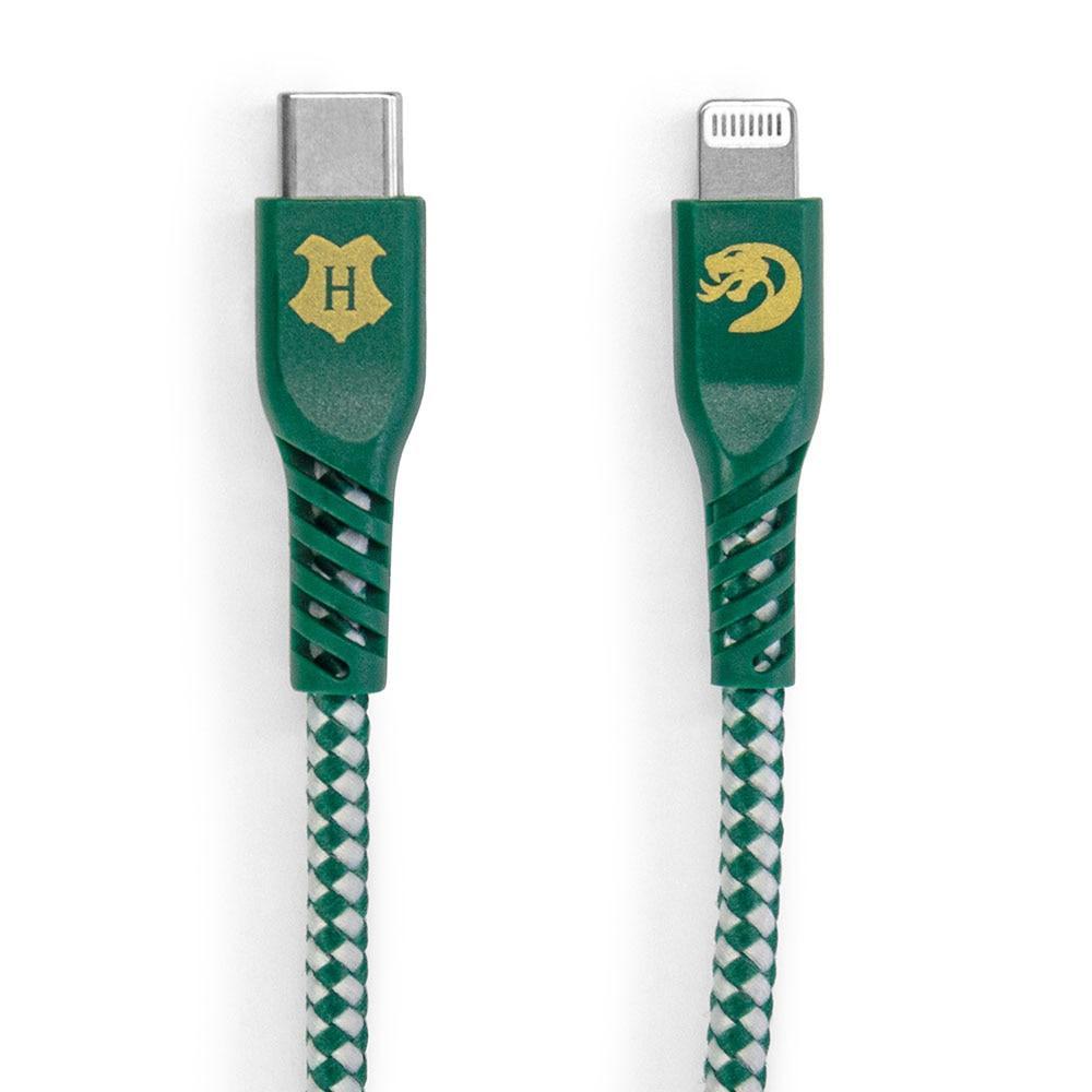 Cabo Lightning para USB-C Verde | Sonserina Harry Potter - iWill - 1
