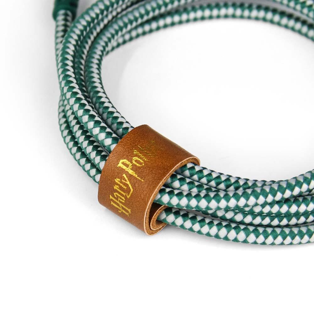 Cabo Lightning para USB-C Verde | Sonserina Harry Potter - iWill - 3