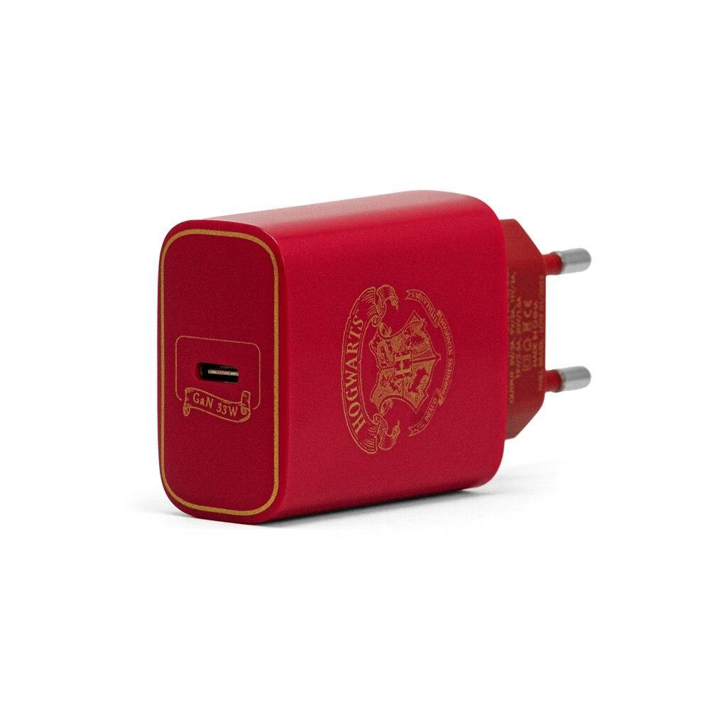 Carregador USB-C 33W Vermelho | Grifinória Harry Potter - iWill - 1