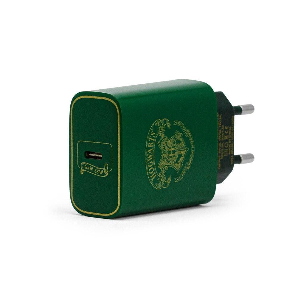 Carregador USB-C 33W Verde | Sonserina Harry Potter - iWill - 1