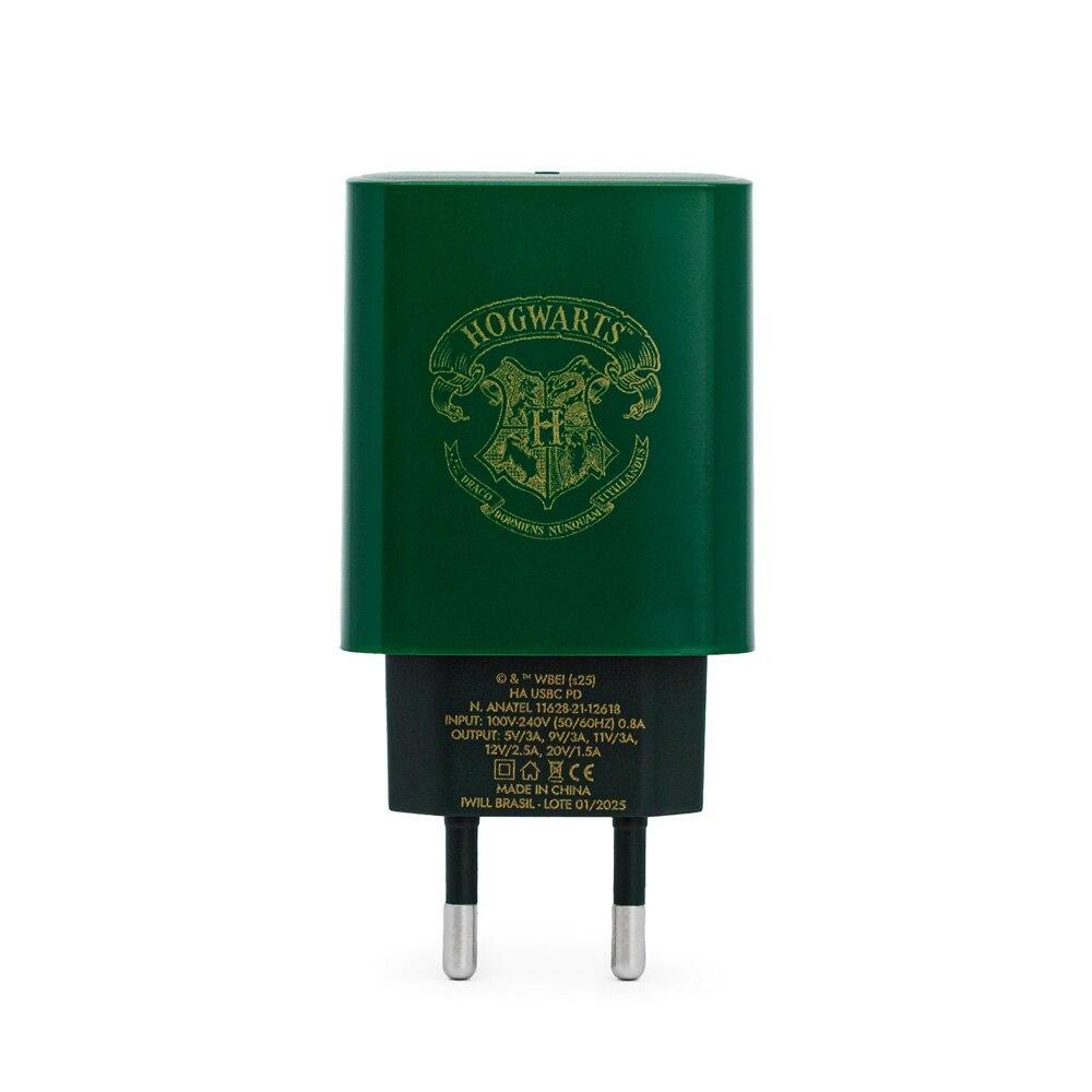 Carregador USB-C 33W Verde | Sonserina Harry Potter - iWill - 3