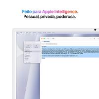 iMac 24", M4, CPU 10 núcleos e GPU 10 núcleos, Memória Unificada 16GB, 256GB SSD - Prateado - 5