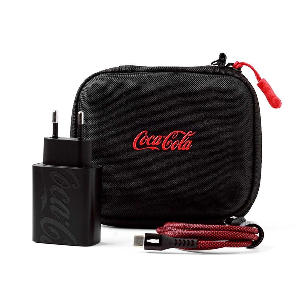 Kit de carregamento Coca-Cola 30W Preto - iWill - 1