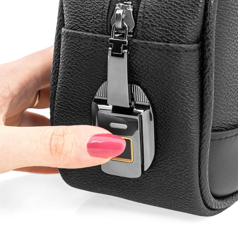 Organizador com Fechamento Digital, Preto - 6