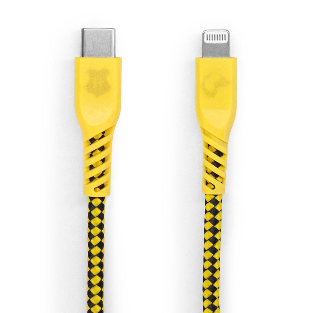 Cabo Lightning para USB-C Amarelo | Lufa-Lufa Harry Potter - iWill - 1