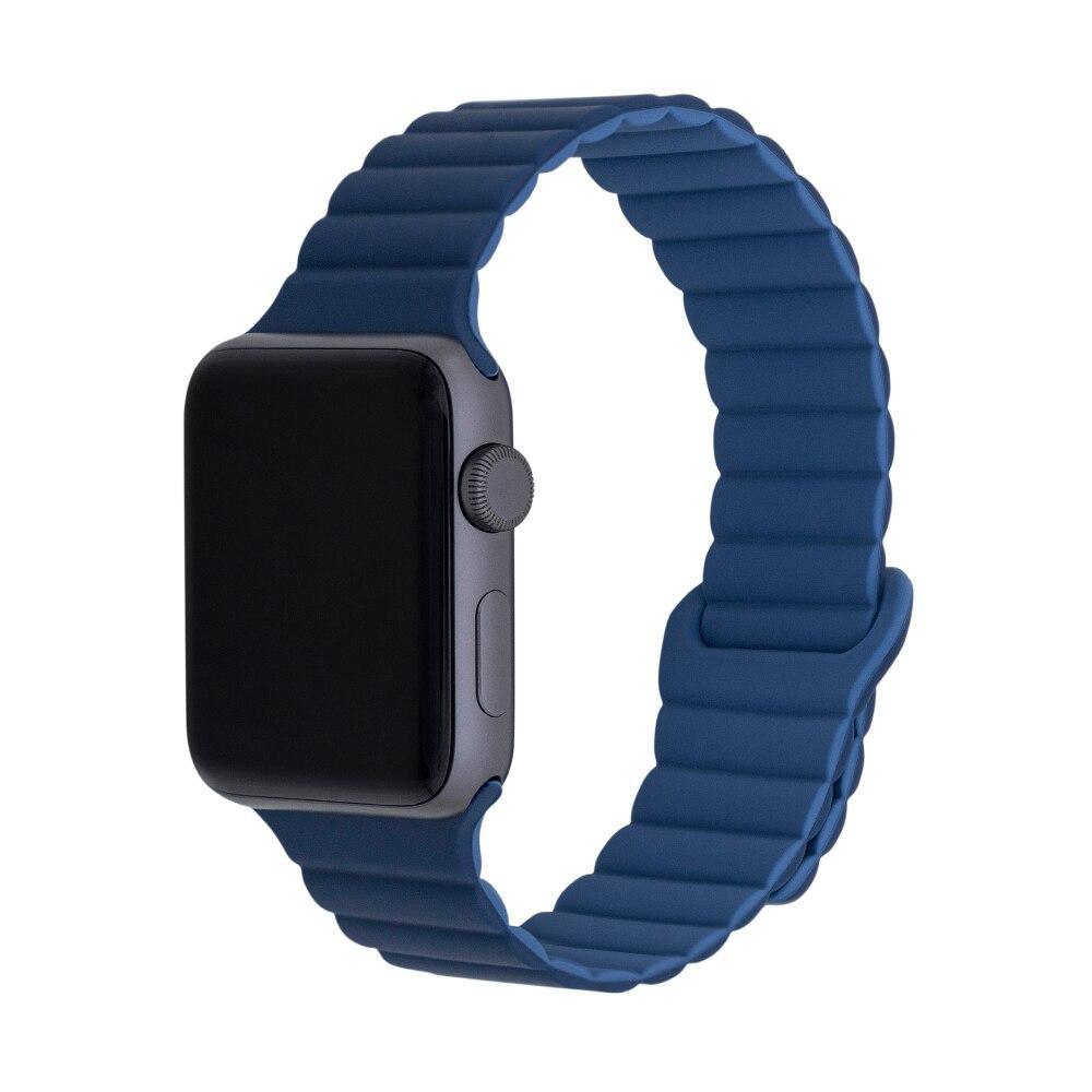 Kit Pulseira Double para Apple Watch 42/44/45/46/49 MM Cinza e Azul - 2
