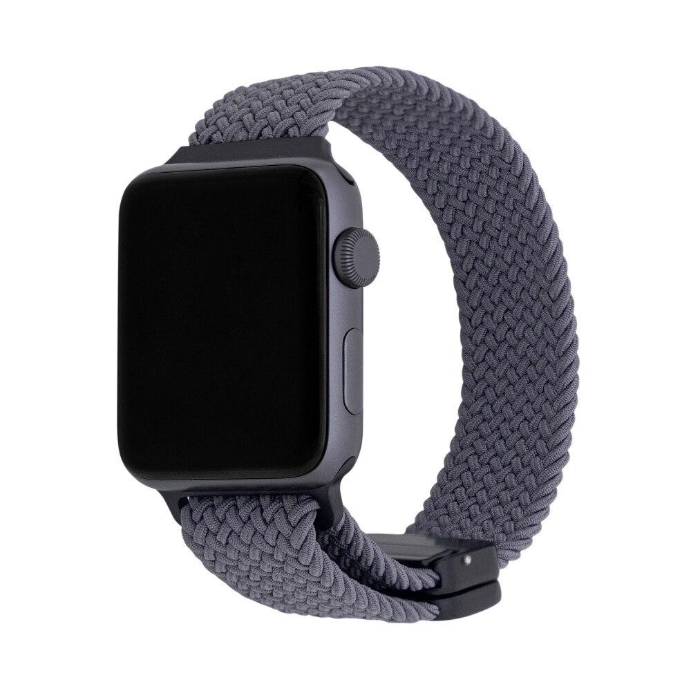 Kit Pulseira Double para Apple Watch 42/44/45/46/49 MM Cinza e Azul - 3