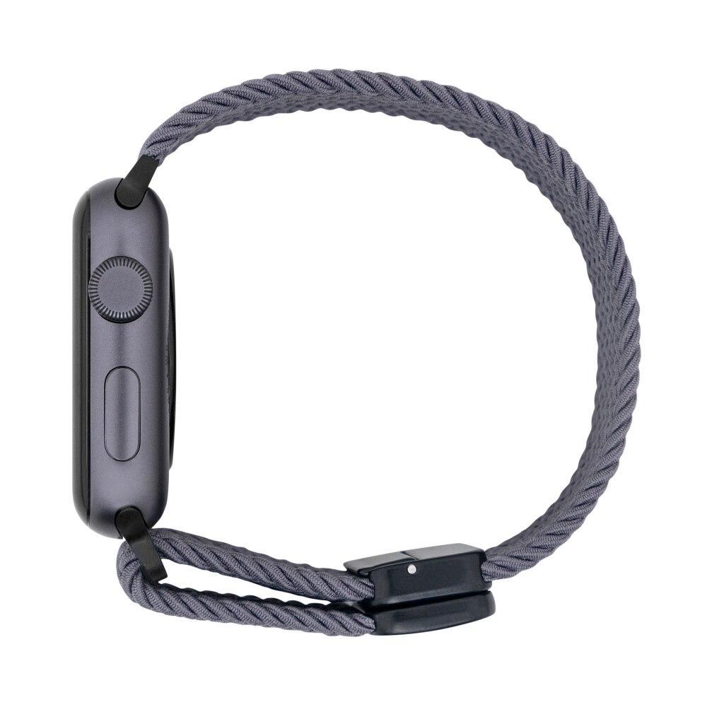 Kit Pulseira Double para Apple Watch 42/44/45/46/49 MM Cinza e Azul - 7