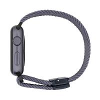 Kit Pulseira Double para Apple Watch 42/44/45/46/49 MM Cinza e Azul - 7