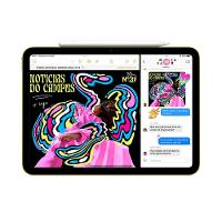 Apple iPad 11 geração, chip A16, Wi-Fi, 256GB - Rosa